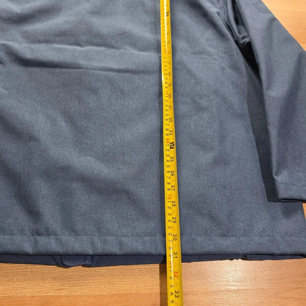 The North Face Apex Bionic 3 Jacket Mens 2XL Blue Heather Softshell NF0A84JX